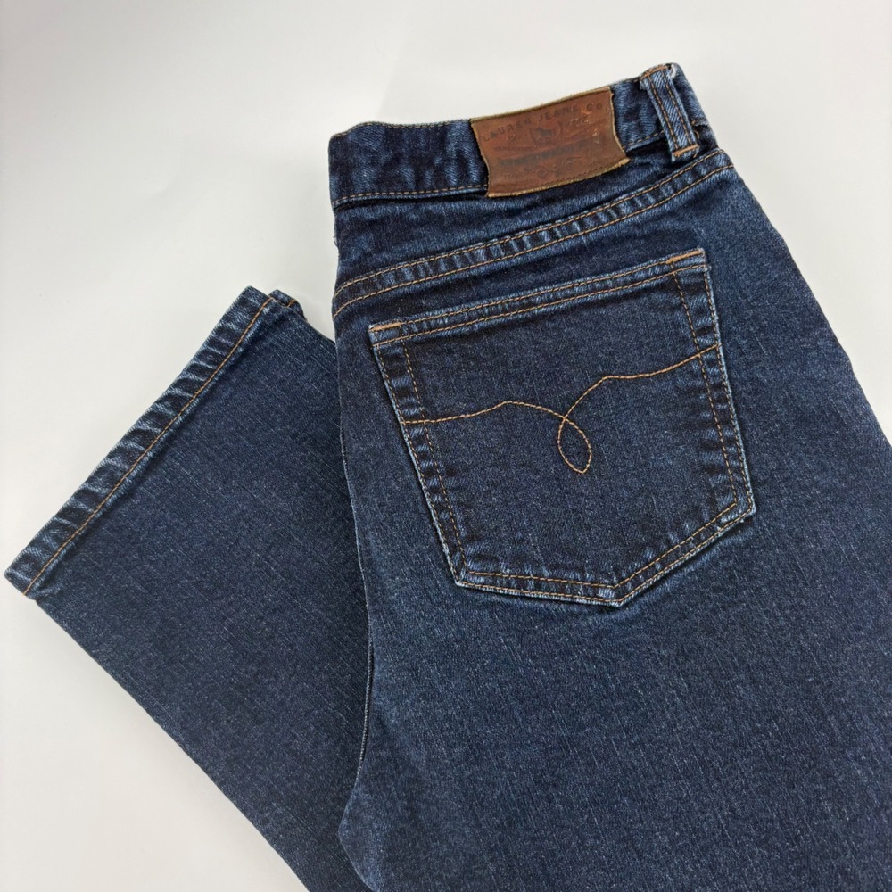 Lauren Jeans Co Ralph Lauren Women's 4‎ Classic Midcalf Dark Wash Denim Capris